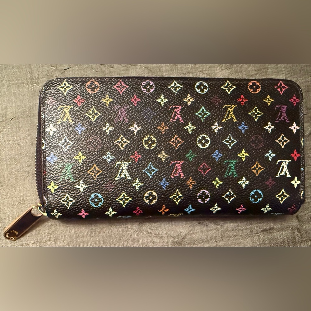 Louis Vuitton Colorful Zippy Wallet